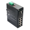 L2+ Managed Industrial Ethernet Media Converter 8 Port 10/100/1000T 2 Port 1000X SFP