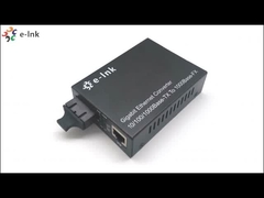 10/100/1000M Convertidor de medios Gigabit Ethernet (PSU externo)