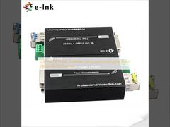 Mini Extensor de Fibra DVI 4K Señal sin Comprimir Alcance 80km Control RS232