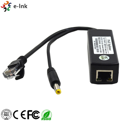 30W 1.25A Poe Ethernet Splitter 10/100M 12v Plastic Case Passive POE Splitter