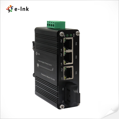 Industrial PoE Switch with Voltage Booster Solar Powered for Networking