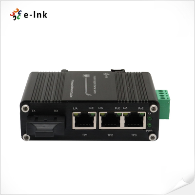 Industrial PoE Switch with Voltage Booster Solar Powered for Networking