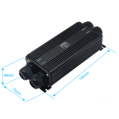 IP67 Industrial 3-Port Gigabit PoE Switch 270W Total Power Rugged Design