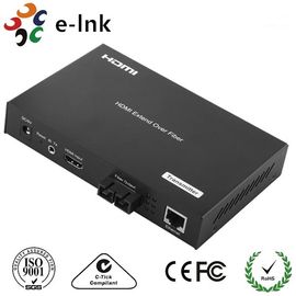 1 Channel HDMI Over Fiber Optic Extender 8 Watt With 1 Channel 10 / 100M Ethernet