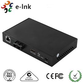 1 Channel HDMI Over Fiber Optic Extender 8 Watt With 1 Channel 10 / 100M Ethernet