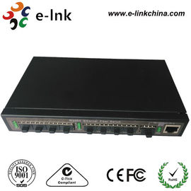 Modo con varios modos de funcionamiento/solo de Gigabit Ethernet de la fibra óptica del interruptor Unmanaged del eje