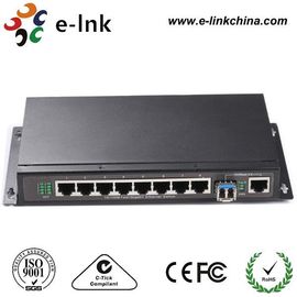 El interruptor manejado 8 puertos de la fibra óptica de Gigabit Ethernet con SFP combinado Uplink