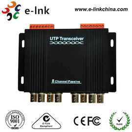 Transceptor de vídeo CCTV UTP pasivo de 8 canales para transmisión de señal diferencial