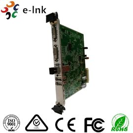 puerto Dvi de 10G SFP+ al tipo de tarjeta del estante del convertidor 5U de Ethernet 4K 3840*2160/60P