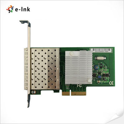 Intel 82580EB Tarjeta de red Cuad SFP Puertos PCIe X4 Virtualización lista