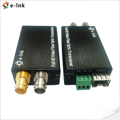 Mini 3G/HD-SDI al suplemento del convertidor de la fibra con la función de la cuenta o los datos RS485