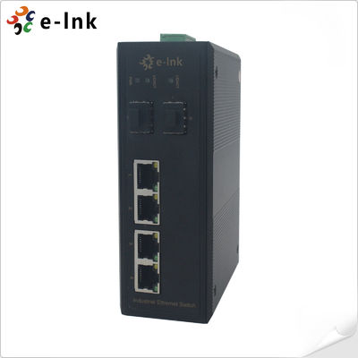 Interruptor industrial manejado red de Gigabit Ethernet, poder sobre el interruptor de Ethernet